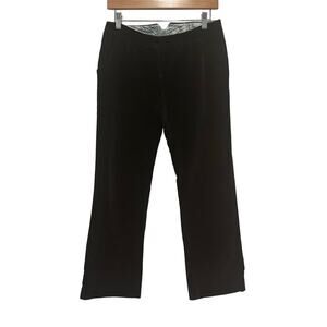 Plenty Tracy Reese Black Velvet Pants sz 4